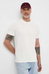 Ralph Lauren pamut póló bézs, férfi, sima - bézs XXL - answear - 43 990 Ft