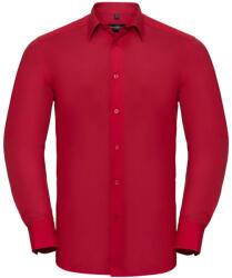 Russell Collection Tailored Poplin Shirt LS (717004014)