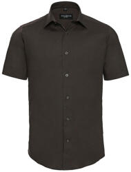 Russell Collection Fitted Short Sleeve Stretch Shirt (787007017)