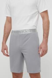 Calvin Klein Underwear rövid pizsama szürke, férfi, sima - szürke M