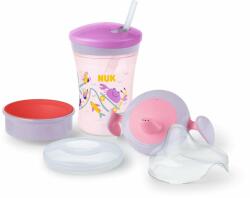 Nuk Сет чаши NUK - Evolution Cups, All-in-one, момиче, розов (10255637)