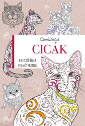 Napraforgó Könyvkiadó Csodálatos cicák - Kifestőfüzet felnőtteknek