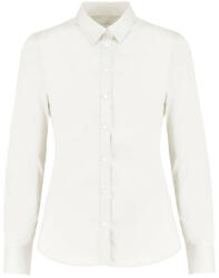 Kustom Kit Women's Tailored Fit Stretch Oxford Shirt LS (777110007)