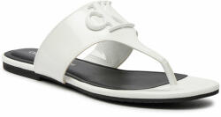 Calvin Klein Jeans Flip-flops Flat Sandal Slide Toepost Mg Met YW0YW01342 Fehér (Flat Sandal Slide Toepost Mg Met YW0YW01342)