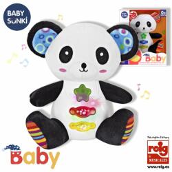 Reig Jucarie interactiva bebe cu sunete si lumini 15 cm - Panda (RG18093) - babyneeds