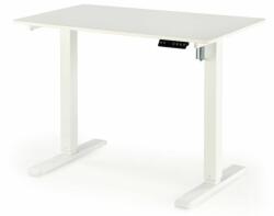 Halmar B53 íróasztal állítható magassággal, fehér - mindigbutor