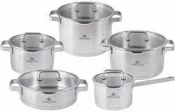 Gerlach PRESTIGE PLUS Rozsdamentes acél főzőedénykészlet 10 db - alza
