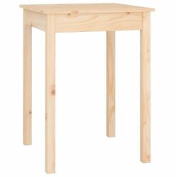 vidaXL Tömör fenyőfa ebédlőasztal 55 x 55 x 75 cm (814254) - shopon