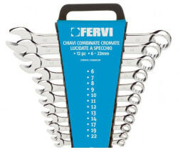 FERVI Set 13 chei combinate lucioase 0199P, Fervi (0199P) - atumag