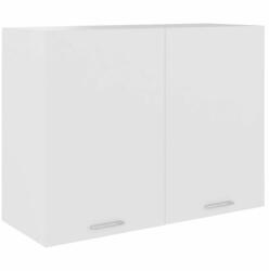 vidaXL Fehér forgácslap függő szekrény 80 x 31 x 60 cm (801276) - shopon