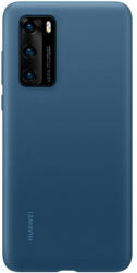 Huawei Husa Cover Silicone Huawei pentru Huawei P40 Blue - cel