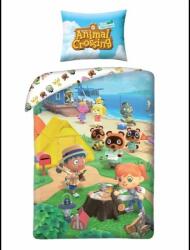Halantex Animal Crossing lenjerie de pat - 140 x 200 cm (AMC 001BL) Lenjerie de pat