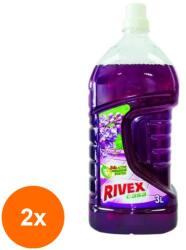 Rivex Set 2 x Detergent Universal, Rivex, Liliac, 3 l (ROC-2xMAG1018769TS)