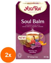 YOGI TEA Set 2 x Ceai Bio, Yogi Tea, Soul Balm, 32.9 g