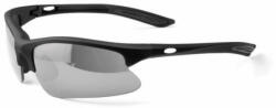 BikeFun Vector sportszemüveg, fekete, S3 füst színű lencsével