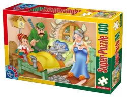 D-Toys Puzzle 100 Piese, D-Toys, Scufita Rosie (TOY-60402-02)