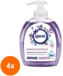 igienol Set 4 x Sapun Lichid, Igienol, Vis de Lavanda, 300 ml