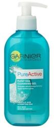 Garnier Skin Naturals Gel de Curatare cu Pompita Garnier Skin Naturals Pure Active, pentru Ten Gras cu Imperfectiuni, 200 ml