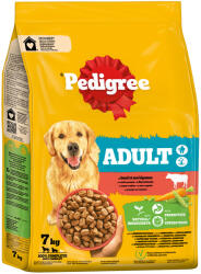 PEDIGREE 7kg Pedigree Adult marha & zöldség száraz kutyatáp