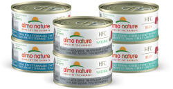 Almo Nature 24x70g Almo Natura HFC Natural tonhalváltozatok nedves macskatáp vegyesen