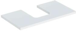 Geberit One mosdópult középső kivágással, pultra ültethető tálformájú mosdóhoz 75x47 cm, matt fehér 505.272. 00.2 (505.272.00.2) - szaniteresklimacenter