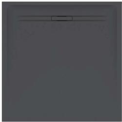 Geberit Sestra szögletes zuhanytálca 80x80 cm, strukturált pala, grafit 550.292. 00.2 (550.292.00.2)