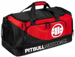  PitBull West Coast PITBULL WEST COAST Sporttáska logó TNT - fekete/piros