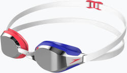 Speedo Fastskin Speedsocket 2 Mirror piros/fehér/kék úszószemüveg