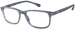 Giorgio Armani Rame ochelari de vedere Barbati Emporio Armani EA3098 6054, Plastic, Albastru, 53 mm (EA3098 6054) Rama ochelari