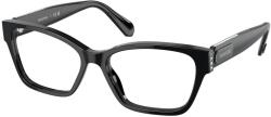 Swarovski Rame ochelari de vedere Femei Swarovski SK2013 1010, Plastic, Negru, 54 mm (SK2013 1010)
