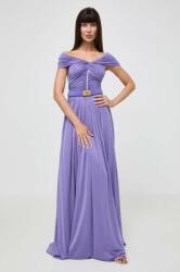 Elisabetta Franchi ruha lila, maxi, harang alakú, AB61642E2 - lila 38