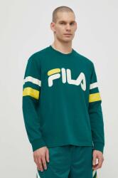 Fila pamut hosszúujjú Luohe zöld, nyomott mintás, FAM0669 - zöld S