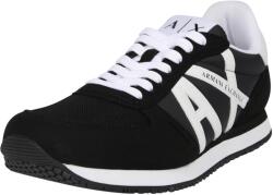 Armani Exchange Rövid szárú sportcipők fekete, Méret 44 Férfi futócipő