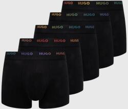 Hugo boxeralsó 5 db fekete, férfi - fekete S - answear - 31 990 Ft