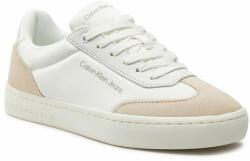 Calvin Klein Sneakers Calvin Klein Jeans Classic Cupsole Low Mix Indc YW0YW01389 White/Creamy White 0K8