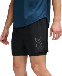 Hummel hmlMT FAST 2 IN 1 SHORTS Rövidnadrág 219166-2001 Méret XL