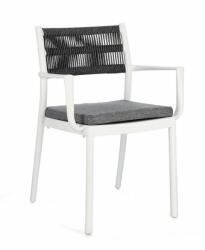  HAVANNA modern kültéri szék - antracit/szürke/zöld (BIZ-0650008)