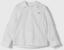 Guess gyerek vászon ing fehér - fehér 105-112
