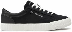 Calvin Klein Jeans Sportcipők Skater Vulc Low Laceup Mix In Dc YM0YM00903 Fekete (Skater Vulc Low Laceup Mix In Dc YM0YM00903)