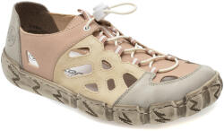 RIEKER Pantofi casual RIEKER gri, L0358, din piele ecologica 38