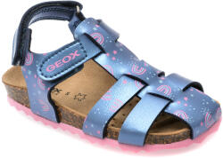 Geox Sandale casual GEOX bleumarin, B452RA, din piele ecologica 24