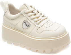 Flavia Passini Pantofi casual FLAVIA PASSINI albi, 1050, din piele naturala 37
