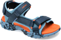 Geox Sandale casual GEOX bleumarin, J450RE, din material textil 25