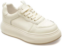 Epica Pantofi casual EPICA albi, 230919, din piele naturala 38