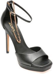 ALDO Sandale elegante ALDO negre, 13721962, din piele ecologica 38 ½