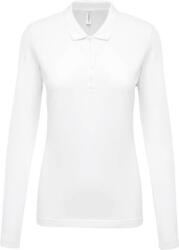 Kariban KA257 NŐI PIKÉ HOSSZÚ UJJÚ GALLÉROS PÓLÓ (ka257wh-3xl) - polokozpont