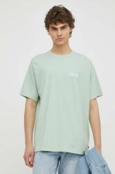 Levi's pamut póló zöld, férfi, nyomott mintás - zöld XL - answear - 11 390 Ft