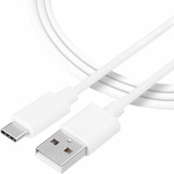 Tactical Cablu tactic cu filet neted USB-A / USB-C 2m alb