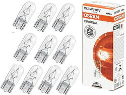OSRAM Set 10 Becuri 12V W3W Osram, Original (2821)