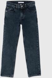 Calvin Klein Jeans gyerek farmer - sötétkék 176